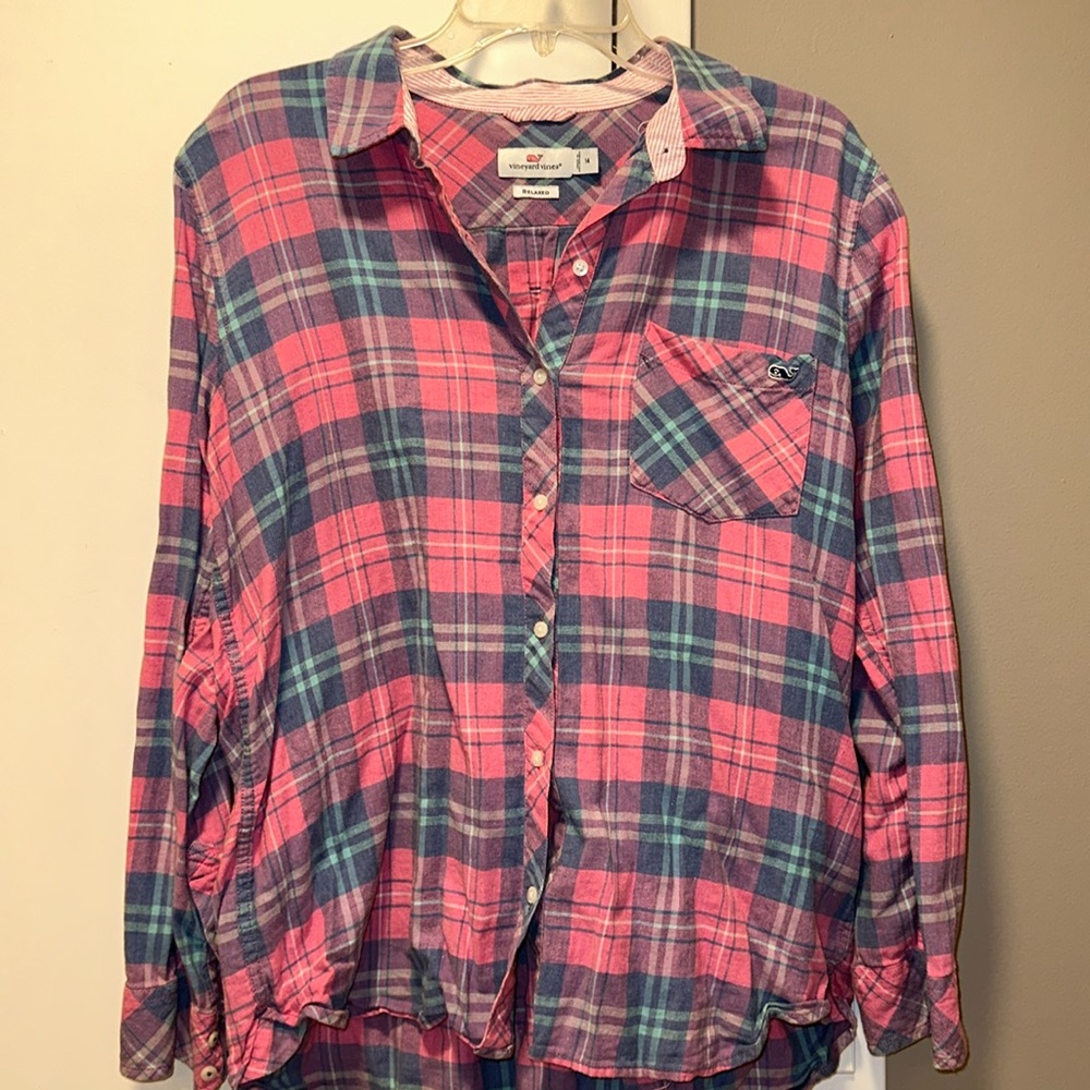 Vineyard Vines Plaid Flannel